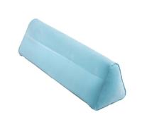 TUKRKRS 3-Minute Inflatable Bed Rail for Seniors, Universal Fit Twin to King, Leak-Proof Valve, Multi-Use as Knee or Ankle Support, Secure Non-Shift Design, Lightweight, Travel Ready(Azul)