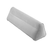 TUKRKRS 3-Minute Inflatable Bed Rail for Seniors, Universal Fit Twin to King, Leak-Proof Valve, Multi-Use as Knee or Ankle Support, Secure Non-Shift Design, Lightweight, Travel Ready(Gray)