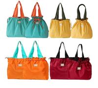 TUKRKRS 8PACK Reusable Bag Large Capacity, Foldable Shopping Tote with Reinforced Seams for Grocery, Work, or Travel, Supports 35 lbs, Size 17.3 × 16.5 × 3.9 in