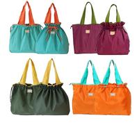 TUKRKRS 8PACK Reusable Tote Bag, Foldable Heavy Duty Shopping Bag with Strong Handles for Groceries, Travel, and Storage, Supports 35 lbs, 17.3 in × 16.5 in × 3.9 in