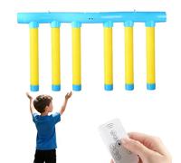 TUKRKRS Reaction Stick Game - 3 adjustable speed reaction training toys suitable for adults and families, improves hand-eye coordination, fun interactive bat catching, a great birthday(Azul)