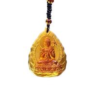 TUKRPQMRI Decoración de esmalte de colores 守护神佛牌/948(Yellow)