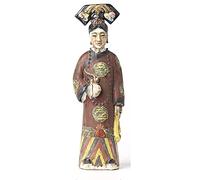 TUKRPQMRI Figuras de cerámica de la corte de la dinastía Qing china, adornos, decoración moderna for el hogar y la sala de estar/757