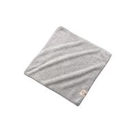 TUKRPQMRI Toalla cuadrada de fibra con gancho for etiquetas de tela gruesa, toalla pequeña, absorbente, suave, for la cara de los niños, toalla de mano /21(Grey)