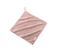 TUKRPQMRI Toalla cuadrada de fibra con gancho for etiquetas de tela gruesa, toalla pequeña, absorbente, suave, for la cara de los niños, toalla de mano /21(Pink)