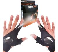 TUKYWAN Guantes de linterna LED, regalos para hombres, papá, él, día del padre, regalos para él, marido, regalo de Navidad, cumpleaños, herramientas geniales para reparar pesca, camping, 1 par, color