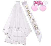 Tul ligero y envolturas de hombro para mujer con tul nupcial, boda, fiesta, novia, suministros para mujeres y hombres, forma de vaquero a granel, Doble corazón, Talla única