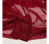 Tul suave elástico por metro, tela de tul por metro para ropa, tul por metro para camisetas, cuerpos ajustados, danza y espectáculo 241 BORDEAUX