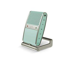 Tula Mic Seafoam Micrófono USB para Podcast con Grabador Incorporado (patrón Polar conmutable, Grabador de Audio Incorporado, Sonido de Calidad de Estudio, tecnología de reducción de Ruido), Seafoam