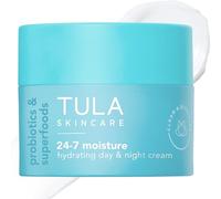 TULA Probiotic Skin Care 24-7 Moisture Hydrating Day and Night Cream | Moisturizer for Face, Ageless is the New Anti-Aging, Face Cream, Contains Watermelon Fruit and Blueberry Extract | 1.5 oz