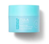 TULA Skin Care Detox in a Jar - Mascarilla de tratamiento exfoliante con vitamina E hidratante, aceite de soja y arcilla bentonita, 1.7 oz.