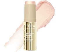 TULA Skin Care Eye Balm Gold Glow - Tratamiento de círculos oscuros, hidrata e ilumina al instante la zona debajo de los ojos, portátil y perfecto para usar sobre la marcha, 0.35 onzas.