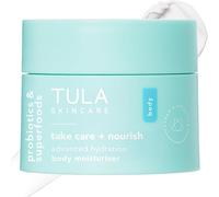 TULA Skin Care Take Care + Nourish Advanced Hydration Body Moisturizer | Deeply Hydrating, Non-Greasy, Contains Vitamina C & Yuku para mejorar el tono y textura de la piel | 8,1 oz