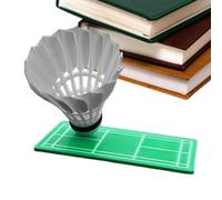 tulahkomen Accesorios para el interior del automóvil, decoración interior coleccionable para automóvil, decoración de bádminton para escritorio, para camioneta, dormitorio, salas de estar, vehículos