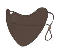 tulahkomen Cubrebocas - Forro polar medio, cubierta facial al aire libre - para mujeres invierno motocicleta al aire libre ciclismo esquí deportes nieve senderismo viaje