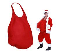 tulahkomen Disfraz de vientre gordo, disfraz de Papá Noel para hombre, traje realista para hombres, mujeres y adultos, comedia, embarazo, fiesta, fotos, Halloween, Navidad