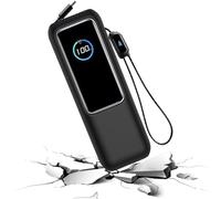 tulahkomen Funda de silicona para banco de energía, funda protectora para banco de energía, suministros de computadora para exteriores, interiores, aventuras, hogar, viajes, gimnasio, fitness