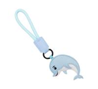 tulahkomen Llavero con dije de tiburón ballena delfín, colgante de animal para llavero, bonita decoración portátil para el hogar, adultos, niños, bolso, mochila, mochila, a, Refer to description