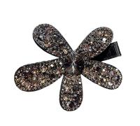 tulahkomen Pinzas para el cabello con diamantes de imitación | Horquilla brillante en 3D | Pasador de pelo brillante, para mujeres, niñas, fiestas de novia, eventos formales, vacaciones, uso diario y
