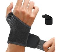 TULAMORIY Muñequera Dedo Pulgar,Muñequera Ajustable,Apertura del Pulgar Suave,Diseñado para personas con muñecas incómodas,Elasticidad,Adecuado para el ejercicio diario, el trabajo y el sueño