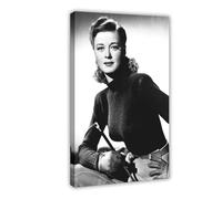 TULAOJI Helen Walker - Póster en lienzo para decoración de pared, pinturas para sala de estar, dormitorio, decoración de 30 x 45 cm, estilo marco 25