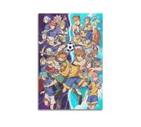 TULAOJI Inazuma Eleven - Póster de anime (2) lienzo decorativo para pared, sala de estar, dormitorio, pósteres, pintura, 20 x 30 cm