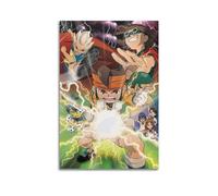 TULAOJI Inazuma Eleven - Póster de anime, lienzo decorativo para pared, sala de estar, dormitorio, pósteres, pintura, 20 x 30 cm
