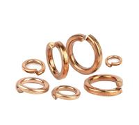TULDYS Arandelas elásticas de bronce, cobre y latón, de 10 a 200 piezas, M2, M2.5, M3, M4, M5, M6, M8, M10 y M12, con resorte de seguridad y almohadilla antisuelto.(M12-10pcs)