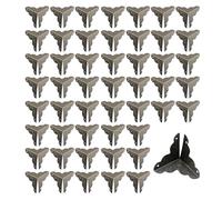 Tulead - Juego de protectores de esquina para muebles, Bronce