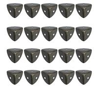 Tulead - Juego de protectores de esquina para muebles, protectores de esquina de seguridad, con tornillos de montaje, 1"x1"x1"