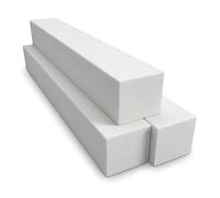 TULENA Extensión de colchón de espuma para relleno - 10 x 20 x 200 cm - RG 30/44 - Para rellenar espacios de cama - Dureza media