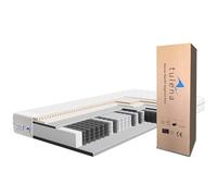 TULENA NOX - Colchón de muelles ensacados 90 x 200, H1 + H2 Comfort Plus, 22 cm de Alto, sueño de Prueba, colchón Enrollable