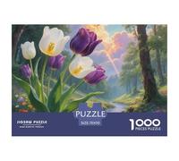Tulip 1000 Pezzi Puzzle Offrire in Regalo per Se Détendre Gioco Familiare Giochi Rilassamento E Intelligence Bambini Da 14 Anni E Più 70x50cm/1000pcs