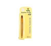 Tulip Beading Needles, Mezclado, Silver, One Size