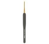 Tulip Crochet Hook, Metal, Black, Gold, One Size