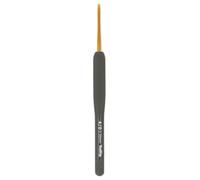 Tulip Crochet Hook, Metal, Black, Gold, One Size
