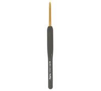 Tulip Crochet Hook, Aluminio, elastómero, Brown, One Size