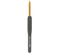 Tulip Crochet Hook, Aluminio, Goma, Black, Gold, One Size