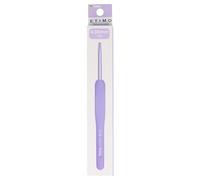 Tulip Etimo Murasaki Ganchillo de Crochet - Gancho Ergonómico de Aluminio con Empuñadura Suave, Punta Ligera y Suave para Todo Tipo de Hilos, Mango Morado, 4.00mm - 1 Pieza
