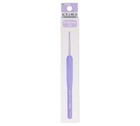 Tulip Etimo Murasaki Ganchillo de Crochet - Gancho Ergonómico de Aluminio con Empuñadura Suave, Punta Ligera y Suave para Todo Tipo de Hilos, Mango Morado, 2.50mm - 1 Pieza