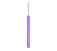 Tulip Etimo Murasaki Ganchillo de Crochet - Gancho Ergonómico de Aluminio con Empuñadura Suave, Punta Ligera y Suave para Todo Tipo de Hilos, Mango Morado, 4.50mm - 1 Pieza