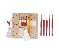 Tulip - Tulip Etimo Red Softgrip Crochet Hook Set - 1 Unidad