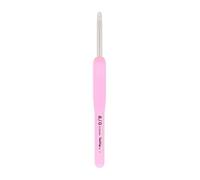 Tulip Etimo Rose Crochet Hook-Size 8/5mm, Metal, Pink, 7.25x0.5x1 Inches