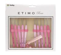 Tulip Crochet Hook, Acero aleado, Pink, One Size