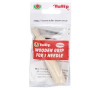 Tulip Felting Grip, Wooden for 1 needle-1pc, Beige, One Size