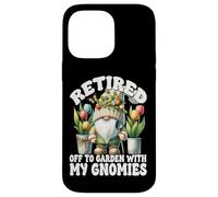 Tulip Flower Garden Retirement Gnome For Retired Mom And Dad Carcasa para iPhone 14 Pro Max
