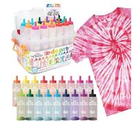 Tulip Kit de teñido Anudado de un Solo Paso de 14 Fiesta en la Piscina, Plástico Tela, Colores Variados, Talla única