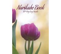 Tulip Nurikabe Book: Very Easy Difficulty Level | 6x9 inches, 120 pages | 50+ puzzles … Good for Vacations, Holidays and Free Times