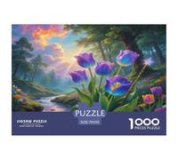 Tulip Rompecabezas Imposible,desafío para Adultos Juego Educativo 1000 Piezas Obra De Arte De Juego De para Adultos Y Niños Mayores De 12 Años 70x50cm/1000pcs