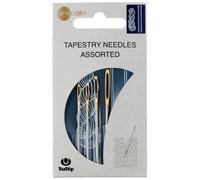 Tulip Tapestry Needles Assorted Blunt Tip thick-1pc, Silver, Talla única